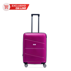 Maleta de Viaje Rígida con Ruedas International Traveller Forest 26 pulg. Rosa Maleta de Viaje Rígida con Ruedas International Traveller Forest 26 pulg. Rosa