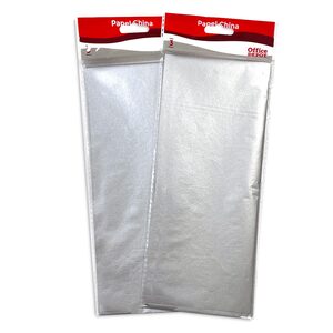 Papel China Office Depot Plata 50 x 70 cm 3 piezas Papel China Office Depot Plata 50 x 70 cm 3 piezas
