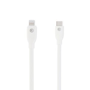 Cable USB C 2.0 a Lightning Radioshack Blanco 1 m Cable USB C 2.0 a Lightning Radioshack Blanco 1 m