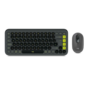 Teclado y Mouse Inálambrico Logitech Pop Icon Negro Teclado y Mouse Inálambrico Logitech Pop Icon Negro