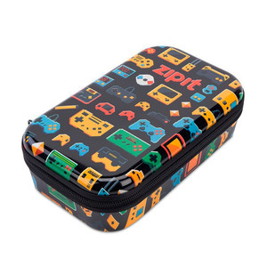 Lapicera Escolar Metálica Zipit Gamer Retro con Candado Multicolor Lapicera Escolar Metálica Zipit Gamer Retro con Candado Multicolor