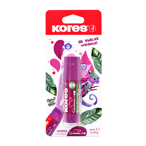 Lápiz Adhesivo Kores Camaleón Morado 15 gr Lápiz Adhesivo Kores Camaleón Morado 15 gr