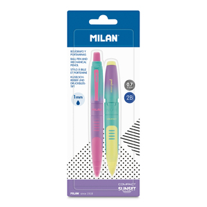 Bolígrafo y Portaminas Milan Compact Sunset Bolígrafo y Portaminas Milan Compact Sunset