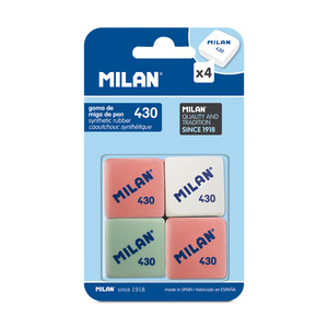 Goma de Migajón Suave Milan 430 4 piezas Goma de Migajón Suave Milan 430 4 piezas