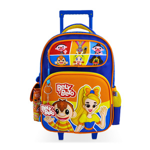 Mochila Escolar con Ruedas Fotorama Bely y Beto BFF Azul Mochila Escolar con Ruedas Fotorama Bely y Beto BFF Azul