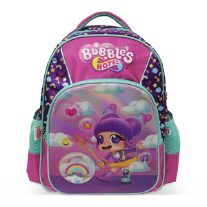 Mochila Escolar Fotorama Bubble's Hotel Multicolores  Mochila Escolar Fotorama Bubble's Hotel Multicolores