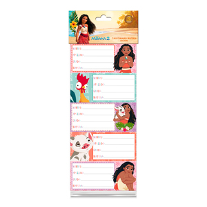 Etiqueta Escolar Granmark Moana 10 piezas Etiqueta Escolar Granmark Moana 10 piezas