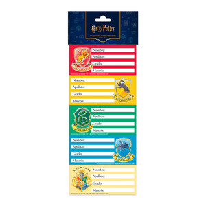 Etiquetas Escolares Granmark Harry Potter 10 piezas Etiquetas Escolares Granmark Harry Potter 10 piezas