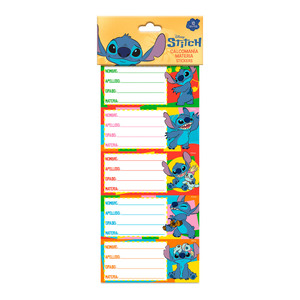 Etiquetas Escolares Granmark Disney Stitch 10 piezas Etiquetas Escolares Granmark Disney Stitch 10 piezas