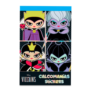 Block de Stickers Granmark Villanas Disney Block de Stickers Granmark Villanas Disney