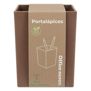 Portalápices de Escritorio Office Depot Ecológico Café Portalápices de Escritorio Office Depot Ecológico Café