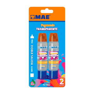 Pegamento Líquido Trasparente MAE Doble Punta 2 piezas Pegamento Líquido Trasparente MAE Doble Punta 2 piezas