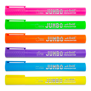 Marcatextos Jumbo A-INK con Aromas 6 piezas Marcatextos Jumbo A-INK con Aromas 6 piezas