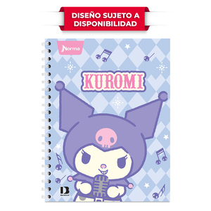 Cuaderno Profesional Norma Kuromi Cuadro Grande 160 hojas  Cuaderno Profesional Norma Kuromi Cuadro Grande 160 hojas