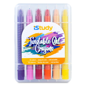 Crayones Twisteables iStudy Óleo 12 piezas Crayones Twisteables iStudy Óleo 12 piezas