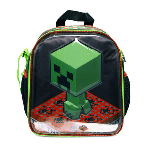 Lonchera Escolar Ruz Minecraft 3D Verde Lonchera Escolar Ruz Minecraft 3D Verde