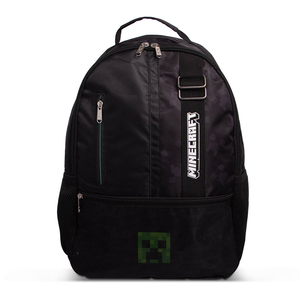 Mochila Escolar Truzt Minecraft Negro Mochila Escolar Truzt Minecraft Negro