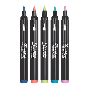 Marcadores de Acrílico Sharpie Earth Tones Pops Punta Bala 5 piezas Marcadores de Acrílico Sharpie Earth Tones Pops Punta Bala 5 piezas