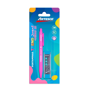 Portaminas Artesco Trend Juvenil 2B Neón Portaminas Artesco Trend Juvenil 2B Neón