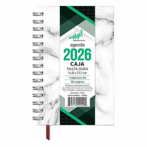 Agenda Diaria Caja 2026 Hazel Mármol Agenda Diaria Caja 2026 Hazel Mármol