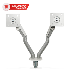 Soporte Articulado para 2 Monitores 17 a 32 pulgadas Acetck Enforce Motion AC-936552 Gris Soporte Articulado para 2 Monitores 17 a 32 pulgadas Acetck Enforce Motion AC-936552 Gris