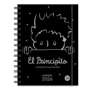 Agenda 2026 VR Editoras El Principito Negra Agenda 2026 VR Editoras El Principito Negra