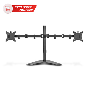 Soporte Articulado para 2 Monitores 17 a 32 pulgadas Acetck Enforce ZONE‑B Negro Soporte Articulado para 2 Monitores 17 a 32 pulgadas Acetck Enforce ZONE‑B Negro
