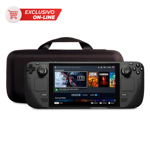 Consola Portátil Valve Steam Deck 7.4 pulgadas OLED 512GB 16GB RAM Negro Consola Portátil Valve Steam Deck 7.4 pulgadas OLED 512GB 16GB RAM Negro