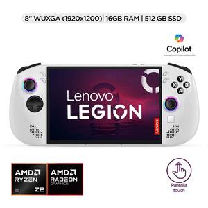 Consola Portátil Lenovo Legion Go S 8 pulgadas 512GB SSD 16GB RAM Blanco  Consola Portátil Lenovo Legion Go S 8 pulgadas 512GB SSD 16GB RAM Blanco