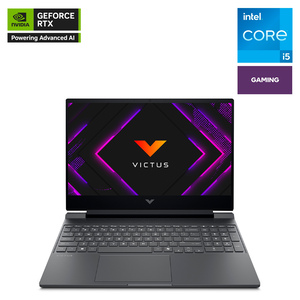 Laptop Gamer HP Victus NVIDIA GeForce RTX 4050 Intel Core i5 15.6 pulgadas 512GB 16GB RAM 15FA2701LA Plata Laptop Gamer HP Victus NVIDIA GeForce RTX 4050 Intel Core i5 15.6 pulgadas 512GB 16GB RAM 15FA2701LA Plata