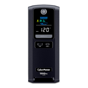 No Break CyberPower LX1500GU3 1500VA/900W Negro No Break CyberPower LX1500GU3 1500VA/900W Negro