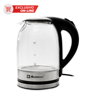 Jarra Hervidora Eléctrica Koblenz Kitchen Magic 1.7 L Negro Jarra Hervidora Eléctrica Koblenz Kitchen Magic 1.7 L Negro