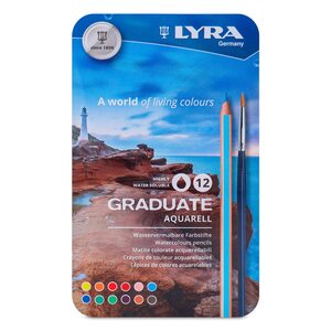 Lápices de Colores Acuarelables Lyra Graduate Aquarell 13 piezas Lápices de Colores Acuarelables Lyra Graduate Aquarell 13 piezas