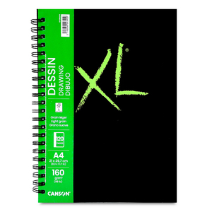 Cuaderno de Dibujo Canson XL Dessin Negro 120 hojas Cuaderno de Dibujo Canson XL Dessin Negro 120 hojas