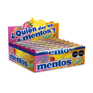 Mentos Sabor Frutas 29,04 gr Mentos Sabor Frutas 29,04 gr
