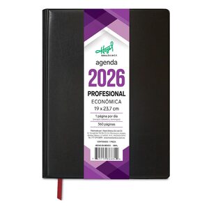Agenda Diaria Profesional 2026 Hazel Negro Agenda Diaria Profesional 2026 Hazel Negro