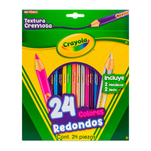 Lápices de Colores Crayola Redondos 24 piezas Lápices de Colores Crayola Redondos 24 piezas