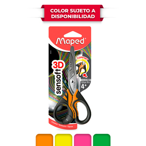 Tijeras Escolares Maped Sensoft 3D 13 cm Tijeras Escolares Maped Sensoft 3D 13 cm