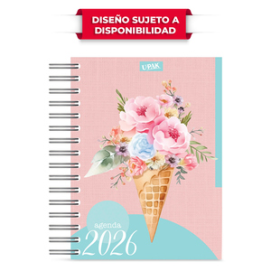 Agenda Diaria 2026 Upak Floral Agenda Diaria 2026 Upak Floral