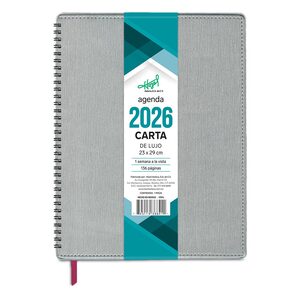 Agenda Semanal Carta 2026 Hazel Gris Agenda Semanal Carta 2026 Hazel Gris