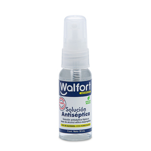 Spray Antibacterial de Bolsillo Walfort / 30 ml Spray Antibacterial de Bolsillo Walfort / 30 ml