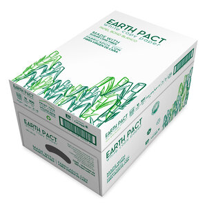 Caja de Papel Ecológico Tamaño Carta Earth Pact Blanco 5000 hojas Caja de Papel Ecológico Tamaño Carta Earth Pact Blanco 5000 hojas