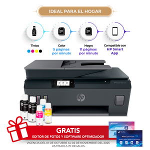Impresora Multifuncional HP Smart Tank 530 Tinta Continua Color WiFi HP Smart App Dúplex Manual ADF Alimentador Automático Impresora Multifuncional HP Smart Tank 530 Tinta Continua Color WiFi HP Smart App Dúplex Manual ADF Alimentador Automático