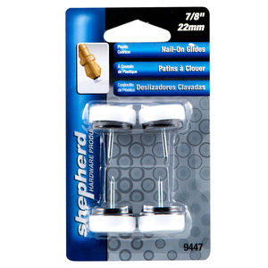 COJINES DESLIZADORES SHEPHERD CON CLAVO (PLASTICO COJINES DESLIZADORES SHEPHERD CON CLAVO (PLASTICO