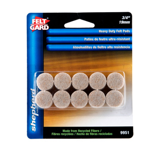 ALMOHADILLAS DE FIELTRO SHEPHERD (19 MM) ALMOHADILLAS DE FIELTRO SHEPHERD (19 MM)
