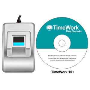 Reloj Checador Biométrico Digital TimeWork TW4 / 10 Empleados