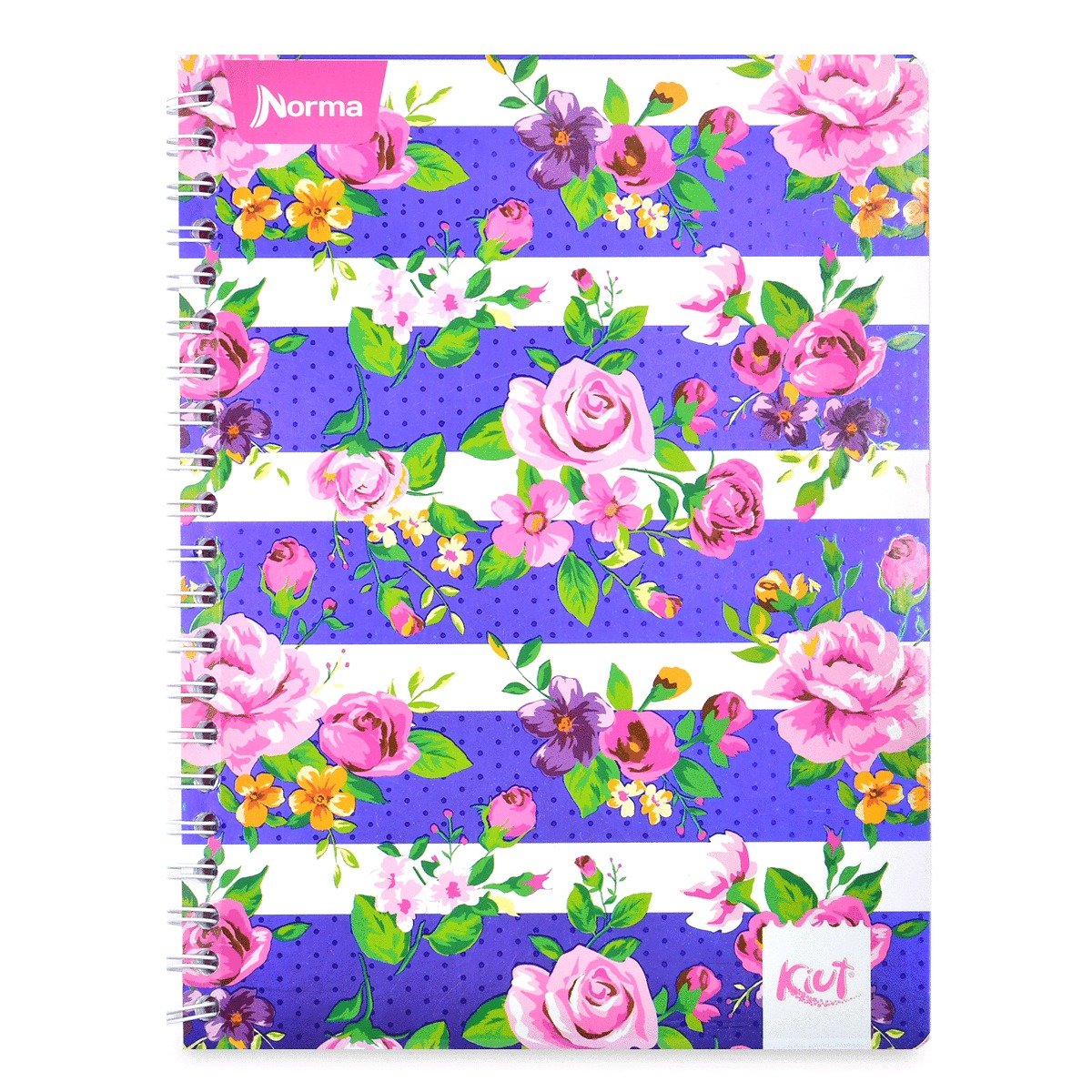 Cuaderno Profesional Norma Kiut Flores Raya 100 hojas