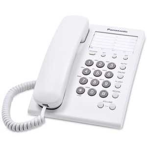 TELEFONO ALAMBRICO PANASONIC KX-TS550 (BLANCO) TELEFONO ALAMBRICO PANASONIC KX-TS550 (BLANCO)