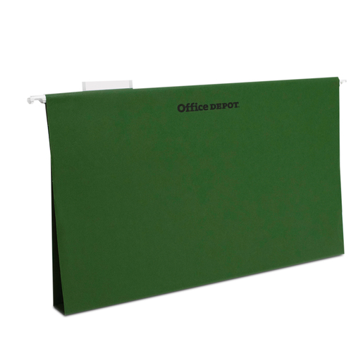 Folders Oficio Colgantes Office Depot / Verde / 25 piezas 