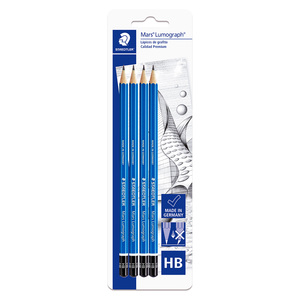 Lápiz de Dibujo Staedtler Mars Lumograph HB 4 piezas Lápiz de Dibujo Staedtler Mars Lumograph HB 4 piezas